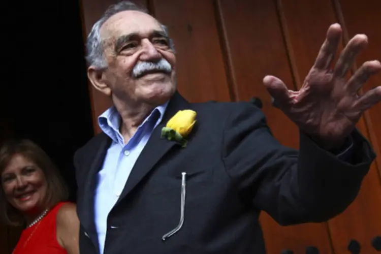 
	Escritor colombiano Gabriel Garc&iacute;a M&aacute;rquez: segundo o chefe de Estado colombiano, o escritor de 87 anos sofreu&nbsp;&quot;uma pneumonia em uma idade avan&ccedil;ada&quot;
 (Edgard Garrido/Reuters)