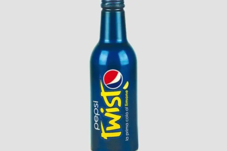 Garrafa de alumínio de Pepsi Twist (Divulgação)