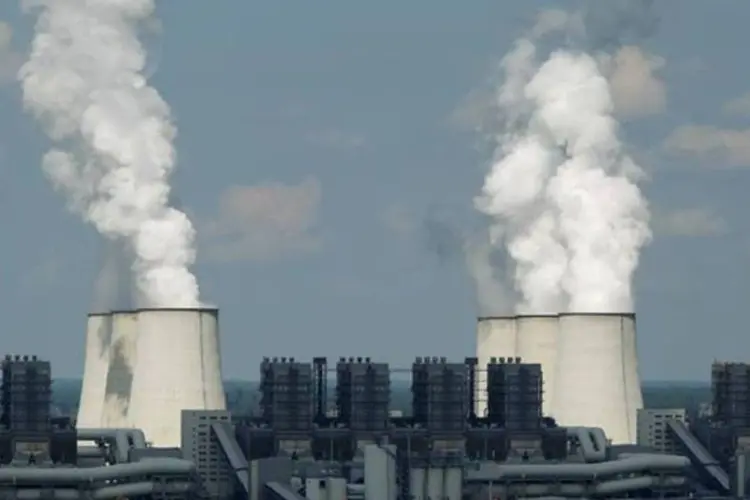 Estação a carvão na Alemanha: o acidente nuclear no Japão, voltou a mobilizar a opinião pública alemã, tradicionalmente hostil à energia nuclear, em torno do assunto (Sean Gallup/Getty Images)