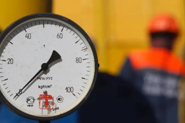 
	G&aacute;s: pa&iacute;ses do Ocidente impuseram san&ccedil;&otilde;es mirando os setores de finan&ccedil;as e energia da R&uacute;ssia
 (Alexander Zobin/AFP)