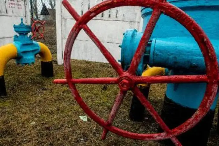 
	Instala&ccedil;&atilde;o de g&aacute;s na Ucr&acirc;nia: interrup&ccedil;&atilde;o do fornecimento de g&aacute;s &agrave; Ucr&acirc;nia afetaria UE
 (Andrey Sinitsin/AFP)