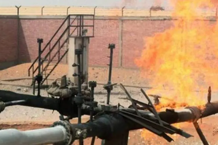 O gasoduto atingido fica localizado ao sul da cidade egípcia de Al Arish (AFP)