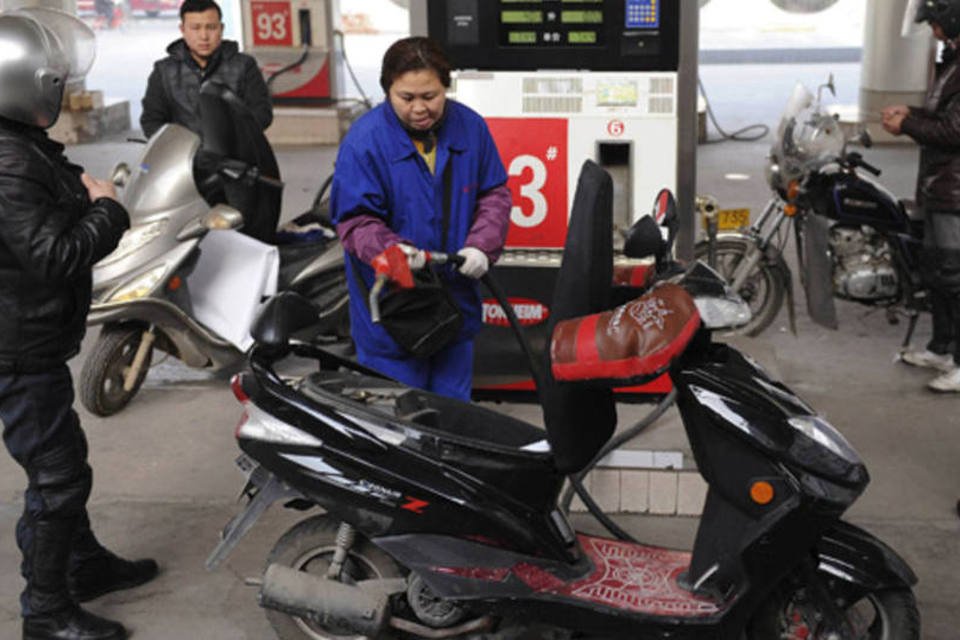 China busca combustível mais sensível a preço do petróleo