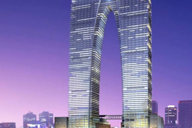 
	&#39;&#39;As empresas de cuecas deveriam cobrar dos arquitetos pelo desenho do edif&iacute;cio&#39;&#39;, afirmou um internauta no Weibo, o Twitter chin&ecirc;s
 (Divulgação)