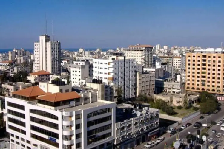 
	Vista da Cidade de Gaza, na Palestina
 (OneArmedMan via Wikimedia Commons)