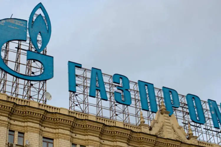 Gazprom: companhia estatal diz que a Ucrânia lhe deve 2,2 bilhões de dólares e deixou de pagar suas contas de março (Andrey Rudakov/Bloomberg)