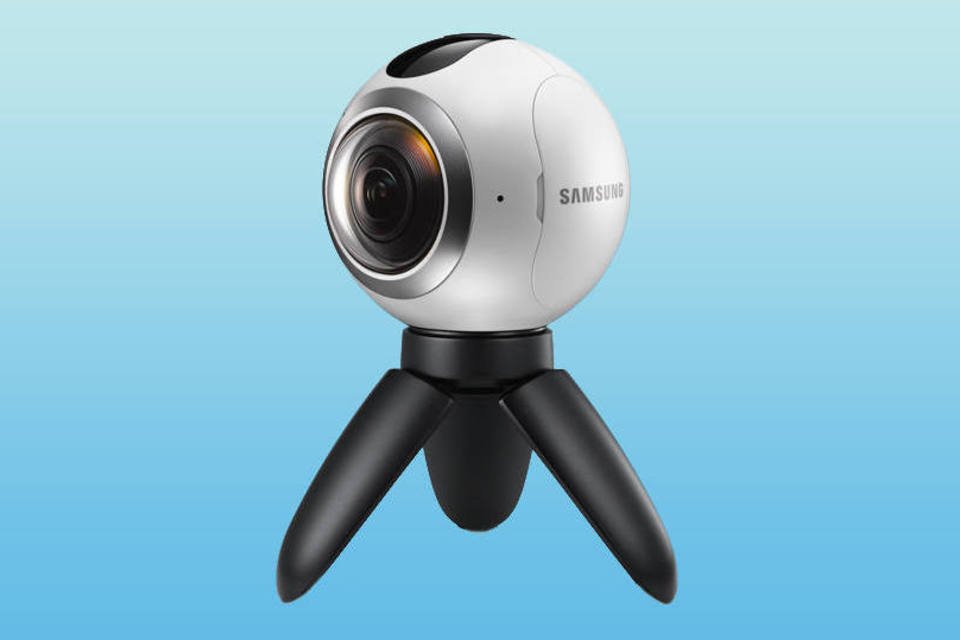 Samsung Gear 360 faz vídeos com resolução 4K em 360 graus