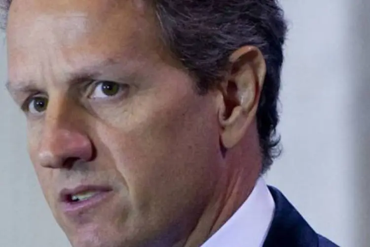Timothy Geithner fez um pedido de apoio durante uma visita ao Japão (Saul Loeb/AFP)