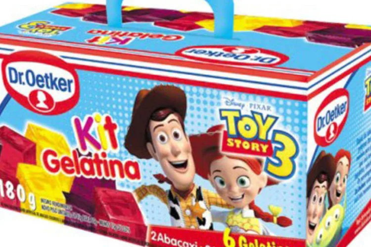 Dr.Oetker: embalagens interativas com desenhos que remetem ao filme, passatempos e brindes colecionáveis (.)