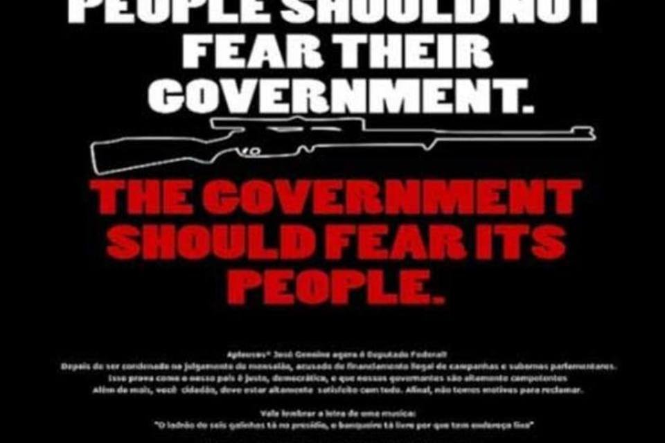 Hacker invade site e protesta contra José Genoino