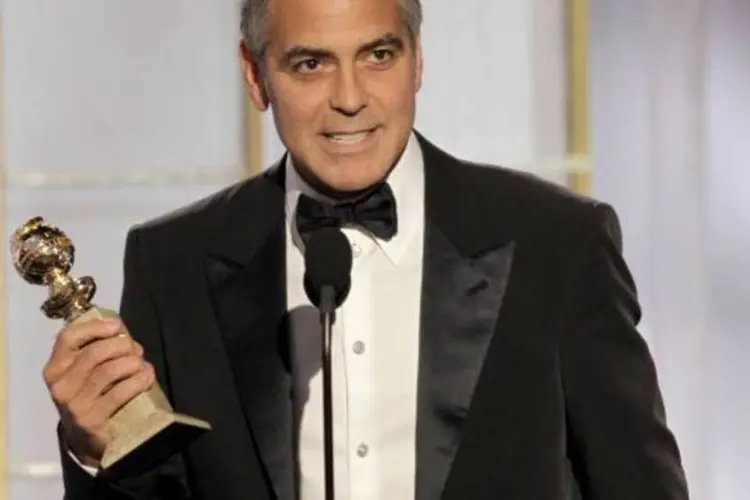George Clooney no Globo de Ouro 2012 (Getty Images)