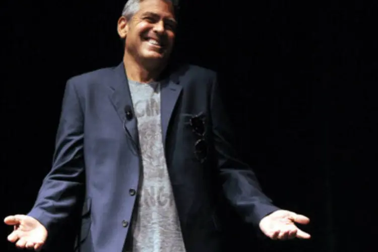 
	George Clooney: o ator pode ser multado&nbsp;em 90 mil libras
 (AFP)