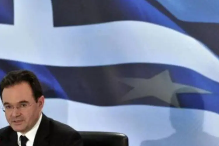O ministro das Finanças da Grécia, George Papaconstantinou (Arquivo)