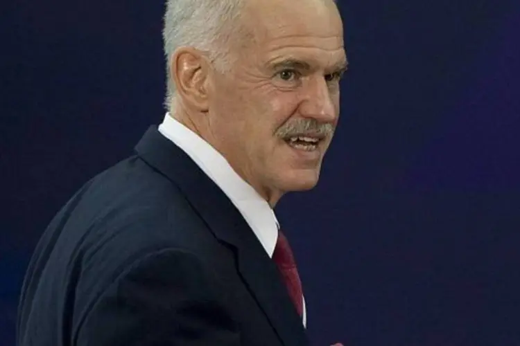 Papandreou renunciou ao cargo de primeiro-ministro (David Ramos/Getty Images)