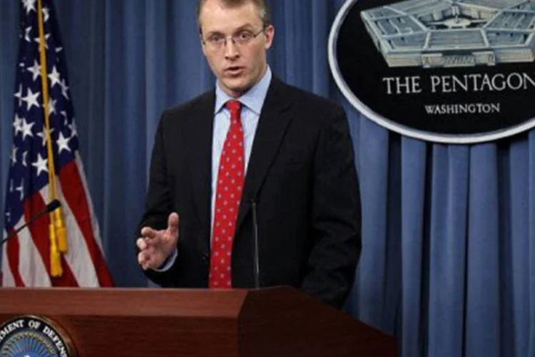 "Foi tomada a decisão de fazer a equipe voltar para casa (Estados Unidos) por um breve período", explicou George Little, porta-voz do Departamento americano de Defesa (©AFP/Getty Images / Alex Wong)