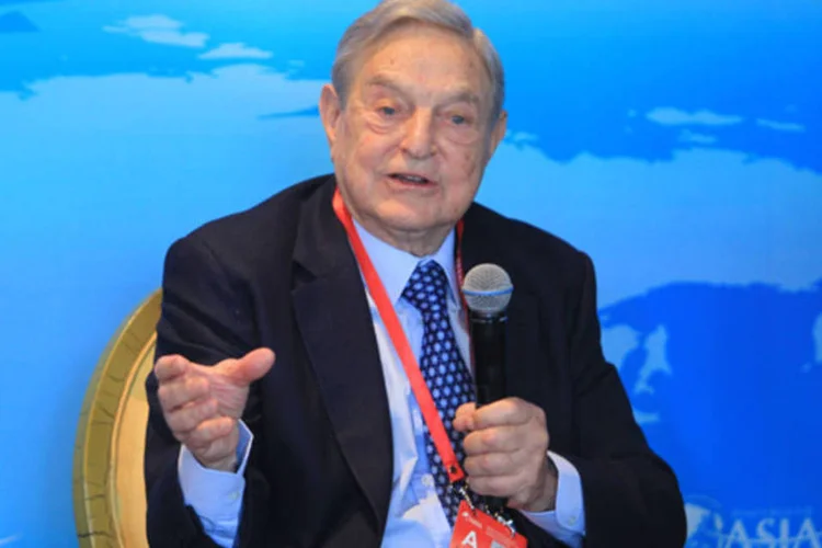 
	George Soros, megainvestidor, filantropo e fundador da Open Society
 (Getty Images)