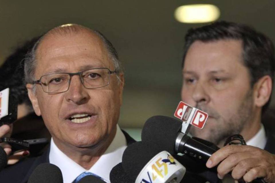 Alckmin nega haver racionamento de água em São Paulo