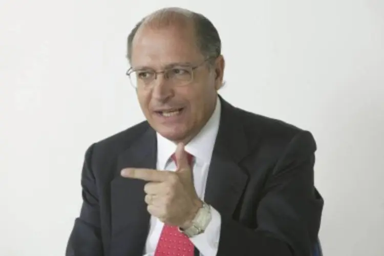 O candidato ao governo de São Paulo pelo PSDB, Geraldo Alckmin (.)
