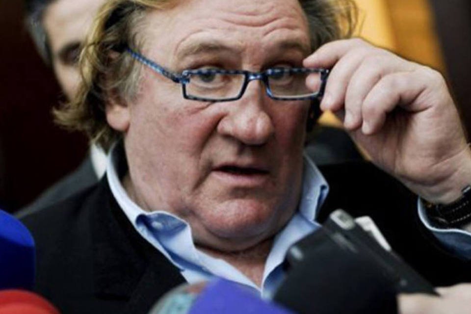 Depardieu chega à Rússia e deve se encontrar com Putin
