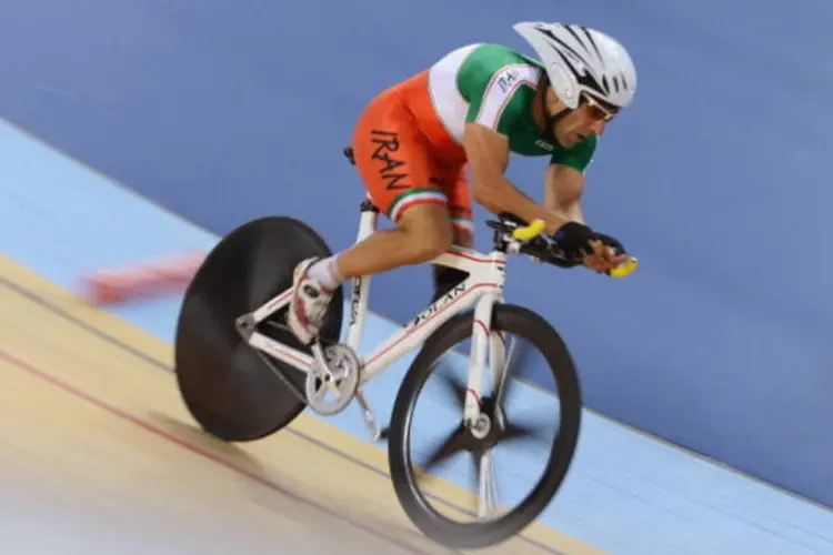 Paralimpíada: atleta iraniano Bahman Goldbarnezhad, de 48 anos, faleceu durante a prova de ciclismo de estrada (Getty Images)