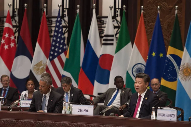 
	G20: em um comunicado a c&uacute;pula do G20 disse que a pol&iacute;tica monet&aacute;ria por si s&oacute; n&atilde;o pode levar a um crescimento equilibrado
 (Getty Images/Pool)