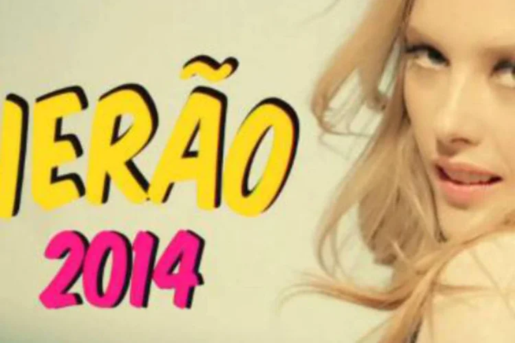 Gianne Albertoni: a modelo e apresentadora - principal rosto da marca - apresenta as novidades da coleção (Reprodução/YouTube)