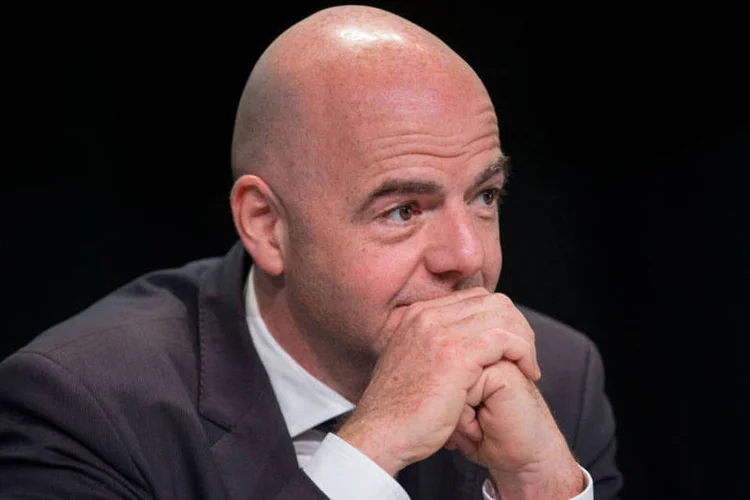
	Gianni Infantino: as investiga&ccedil;&otilde;es se concentraram sobretudo nas viagens de avi&atilde;o e em uma disputa contratual
 (Getty Images)