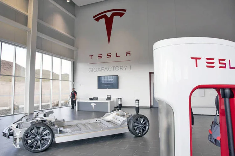 
	Tesla: o sistema Autopilot da Tesla usa c&acirc;meras e radar
 (David Paul Morris/Bloomberg)
