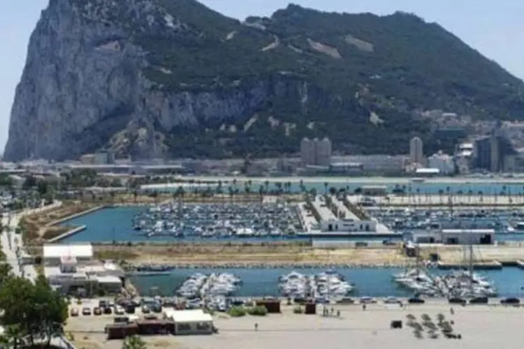 Sem crise: em 2012, Gibraltar viu seu PIB disparar 7,8%, a 1,2 bilhão de libras (U$1,86 bilhão) (©afp.com / Marcos Moreno)