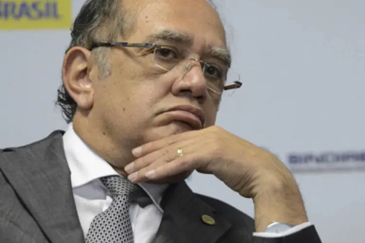 Gilmar Mendes: para o ministro, a publicação de informações da Lava Jato que estão sob sigilo é uma forma de "desmoralização da autoridade pública" (Fábio Rodrigues Pozzebom/ABr/Agência Brasil)