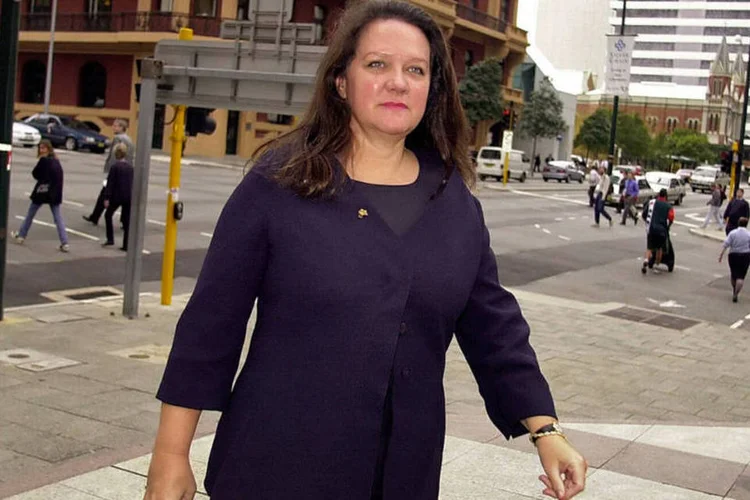 
	Gina Rinehart: ela est&aacute; envolvida em uma disputa judicial com os filhos mais velhos
 (Tony McDonough/Bloomberg)