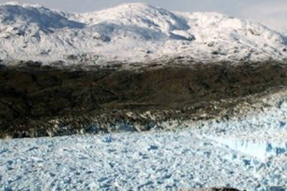 Glaciar da Patagônia retrocede 1 km por aquecimento global