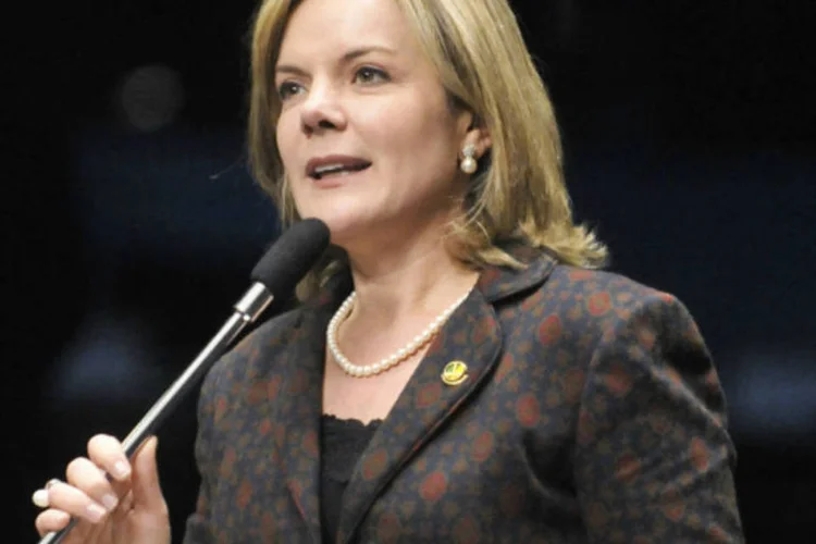 A nova ministra também lamentou a saída de Palocci (Agencia Senado)