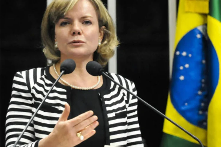 No Senado, Gleisi vinha se destacando como "líder informal do governo" (Agência Senado)