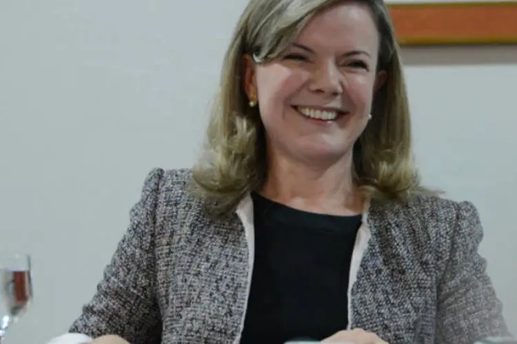 
	Gleisi Hoffmann: ela estava na Casa Civil desde junho de 2011 e foi substitu&iacute;da pelo ministro Aloizio Mercadante
 (Agência Brasil)