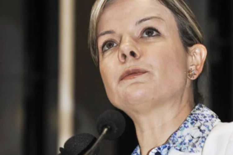 Gleisi: "Essa é uma briga de gente muito grande" (Agencia Senado/Agência Senado)