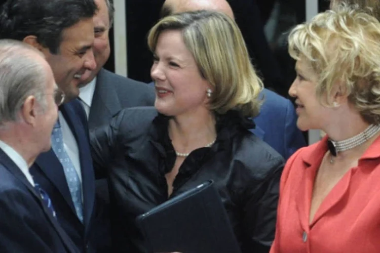 Citando um ensinamento bíblico, Gleisi afirmou que sua responsabilidade aumentará no projeto presidencial com o qual já estava comprometida (Agencia Brasil / Antonio Cruz)