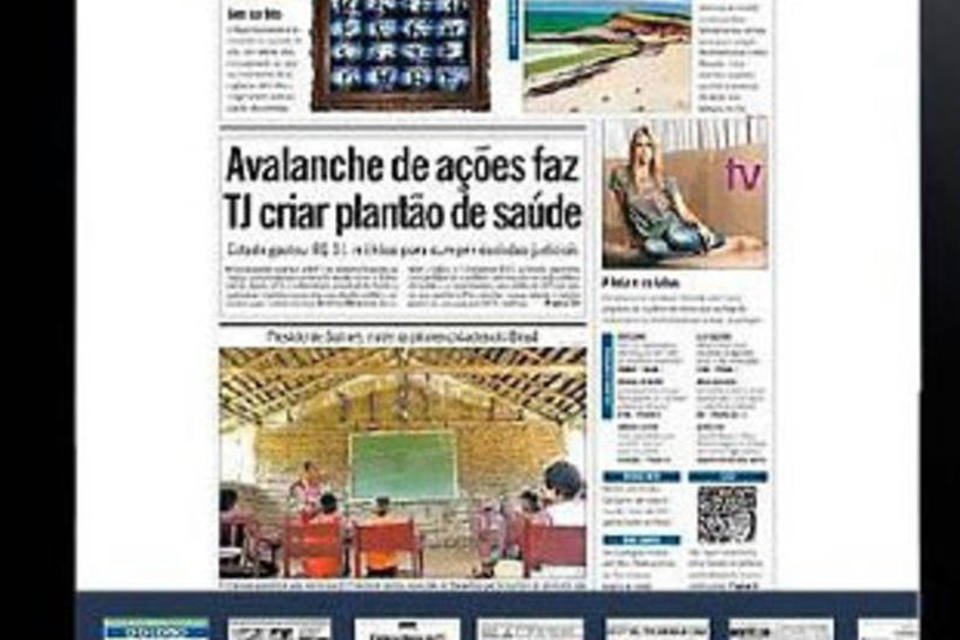Jornal O Globo estreia versão para iPad