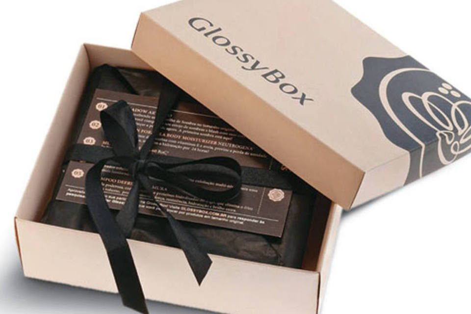 Glossybox oferece cosméticos na sua porta