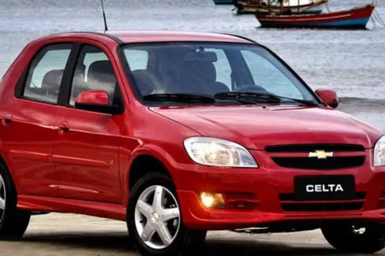 Celta foi o modelo mais vendido pela GM em janeiro (Divulgação)