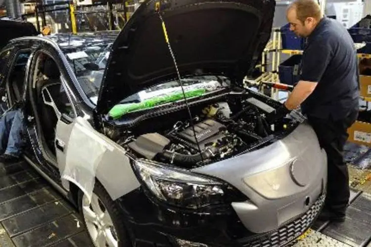 Fábrica da GM na Inglaterra: falha na ignição causou a morte por acidente de pelo menos 24 pessoas (Paul Ellis/AFP)