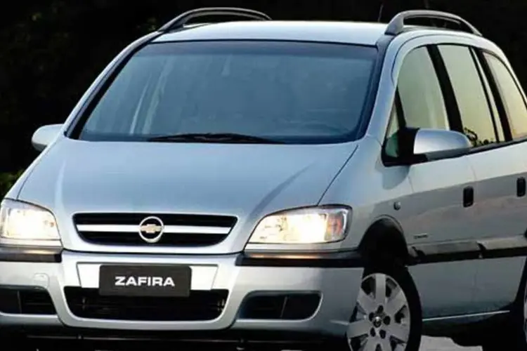 
	Chevrolet Zafira foi um dos modelos que sa&iacute;ram de linha em 2012
