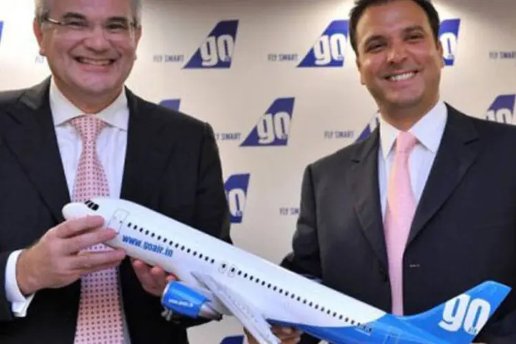 O Airbus A320 encomendado pela GoAir custa 85 milhões de euros no catálogo (Indranil Mukherjee/AFP)