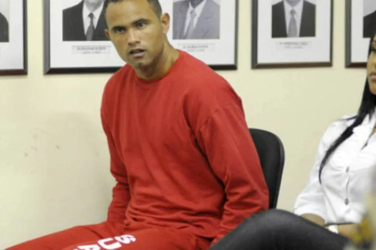 
	Bruno Fernandes: no depoimento, Rodrigo Fernandes, irm&atilde;o de Bruno, teria dito que os restos mortais de Eliza Samudio estariam em uma cidade do interior de Minas Gerais
 (Getty Images)