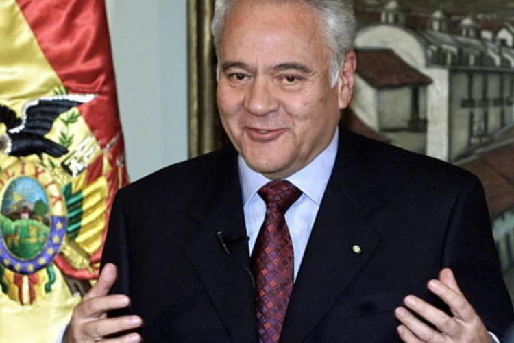 
	Gonzalo S&aacute;nchez de Lozada: ex-autoridades est&atilde;o sendo acusadas de crimes como &quot;contratos lesivos ao Estado, conduta antiecon&ocirc;mica e descumprimento de deveres&quot;
 (Aizar Raldes/Getty Images)
