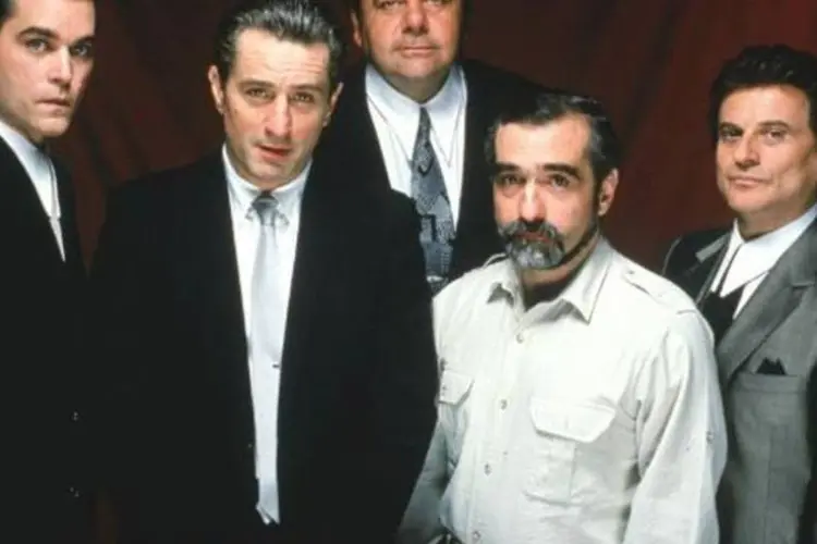 O diretor Martin Scorsese com o elenco do filme original: projeto da série foi aprovando (Divulgação/Warner Bros. Entertainment)
