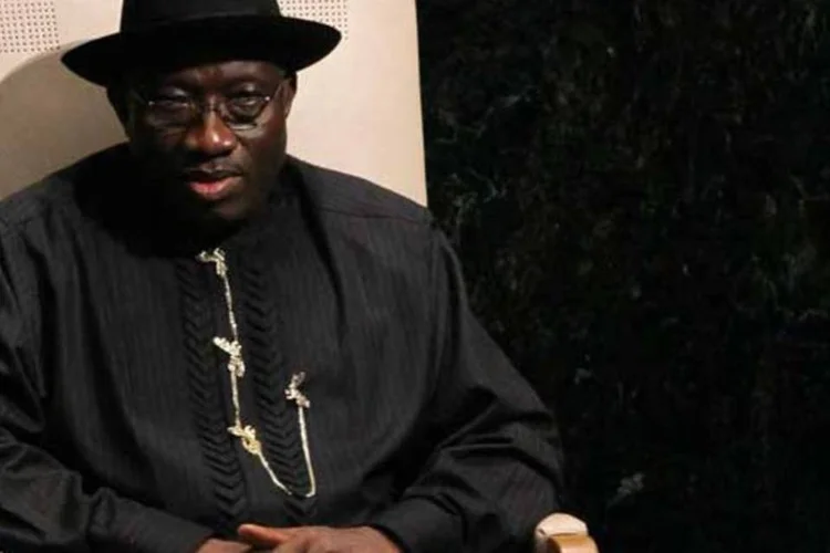 
	Goodluck Jonathan, presidente da Nig&eacute;ria: partido rec&eacute;m-criado ser&aacute; testado quando tentar chegar a um acordo sobre o candidato presidencial para as elei&ccedil;&otilde;es de 2015
 (Getty Images)