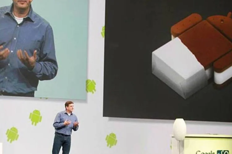O Android Ice Cream Sandwich permite a integração de tablets e smartphones (GoogleI/O 2011/Divulgação)