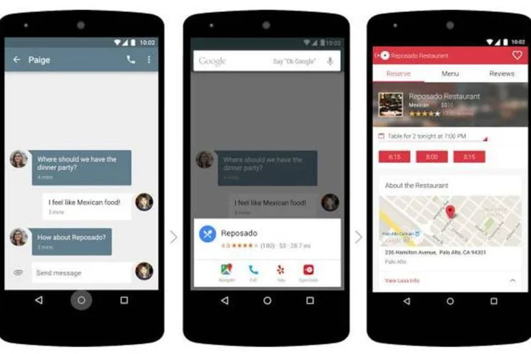 
	Now on Tap: as fun&ccedil;&otilde;es ser&atilde;o incorporadas ao Android M, novo sistema operacional do Google
 (AdNews/Divulgação)