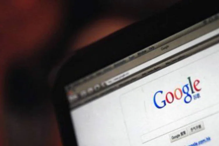 Página do Google na China: impulsão no número de internautas deve acontecer principalmente entre a população mais jovem (Frederic J. Brown/AFP)